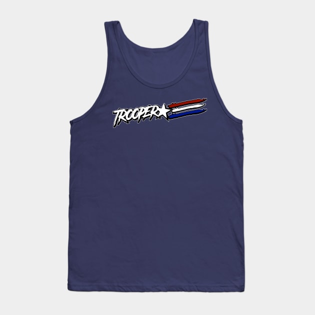 Trooper!!! Tank Top by C E Richards